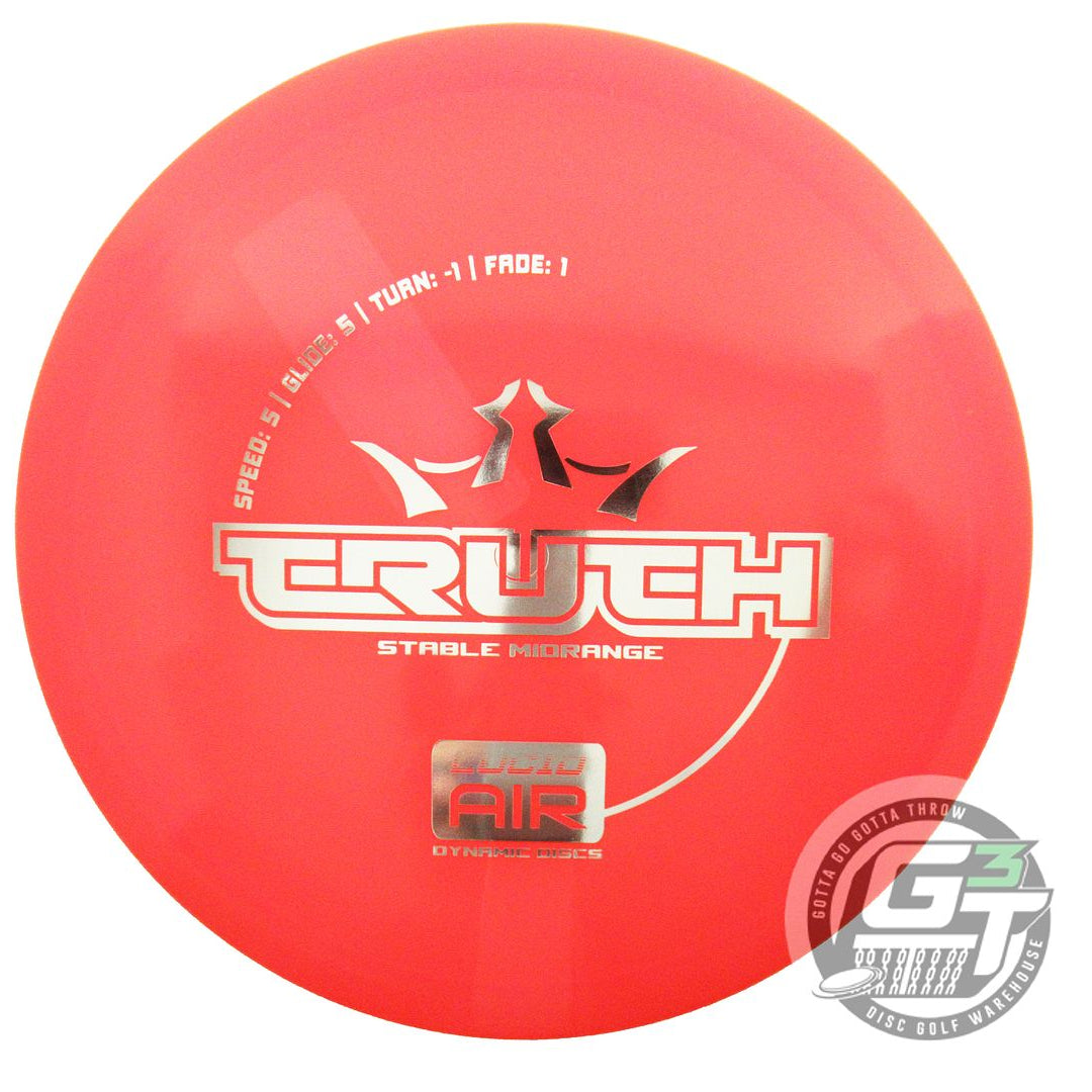 Dynamic Discs Lucid AIR Truth Midrange Golf Disc (Individually Listed)