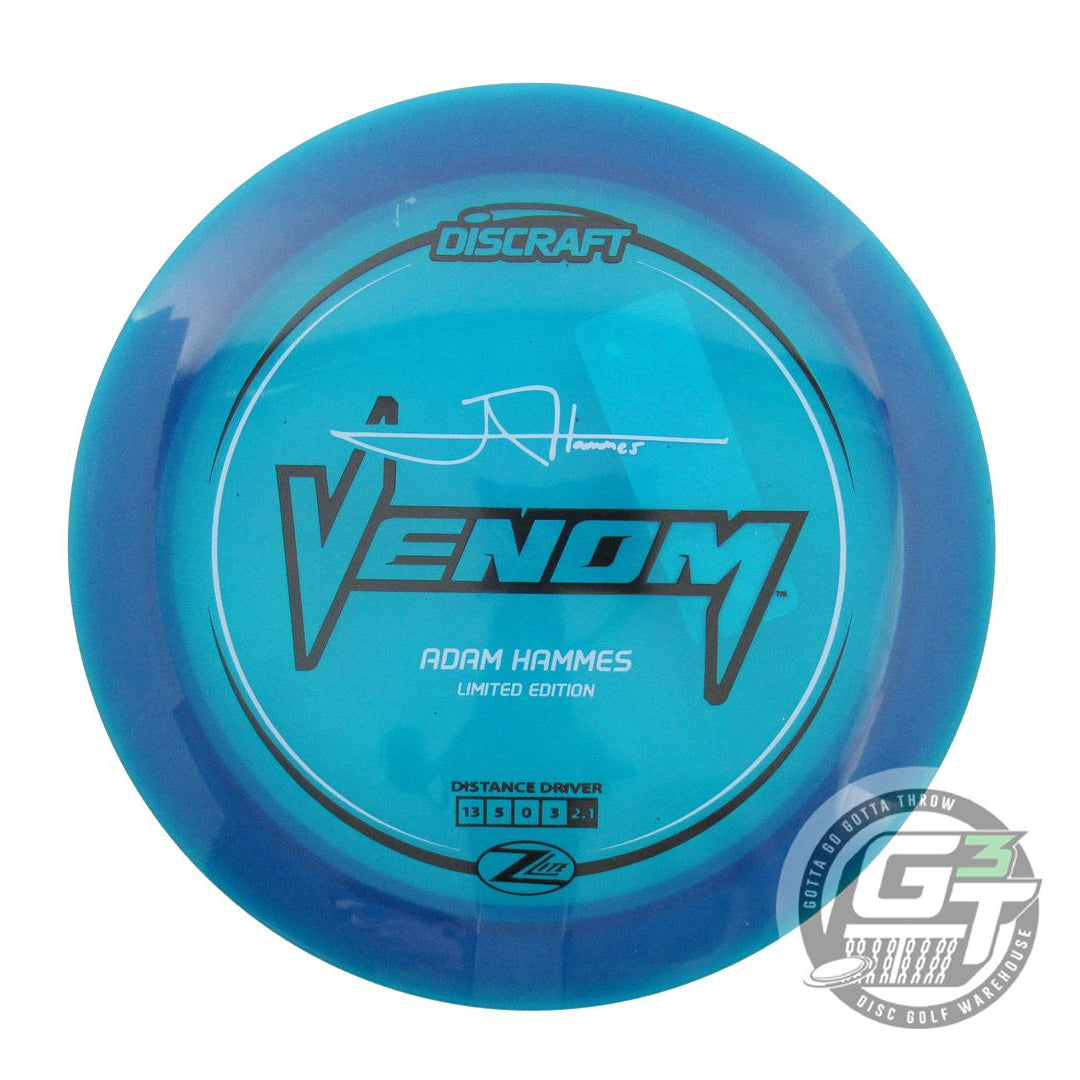 Discraft Limited Edition 2024 Elite Team Adam Hammes Z Lite Venom Distance Driver Golf Disc (Individually Listed)