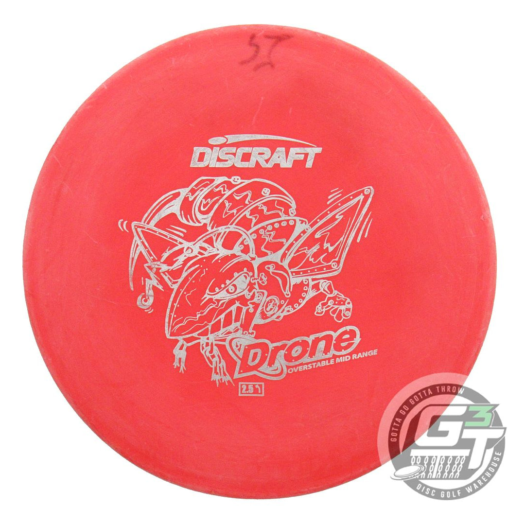 USED Discraft Pro D Drone 170g Red Silver Stamp Midrange Golf Disc