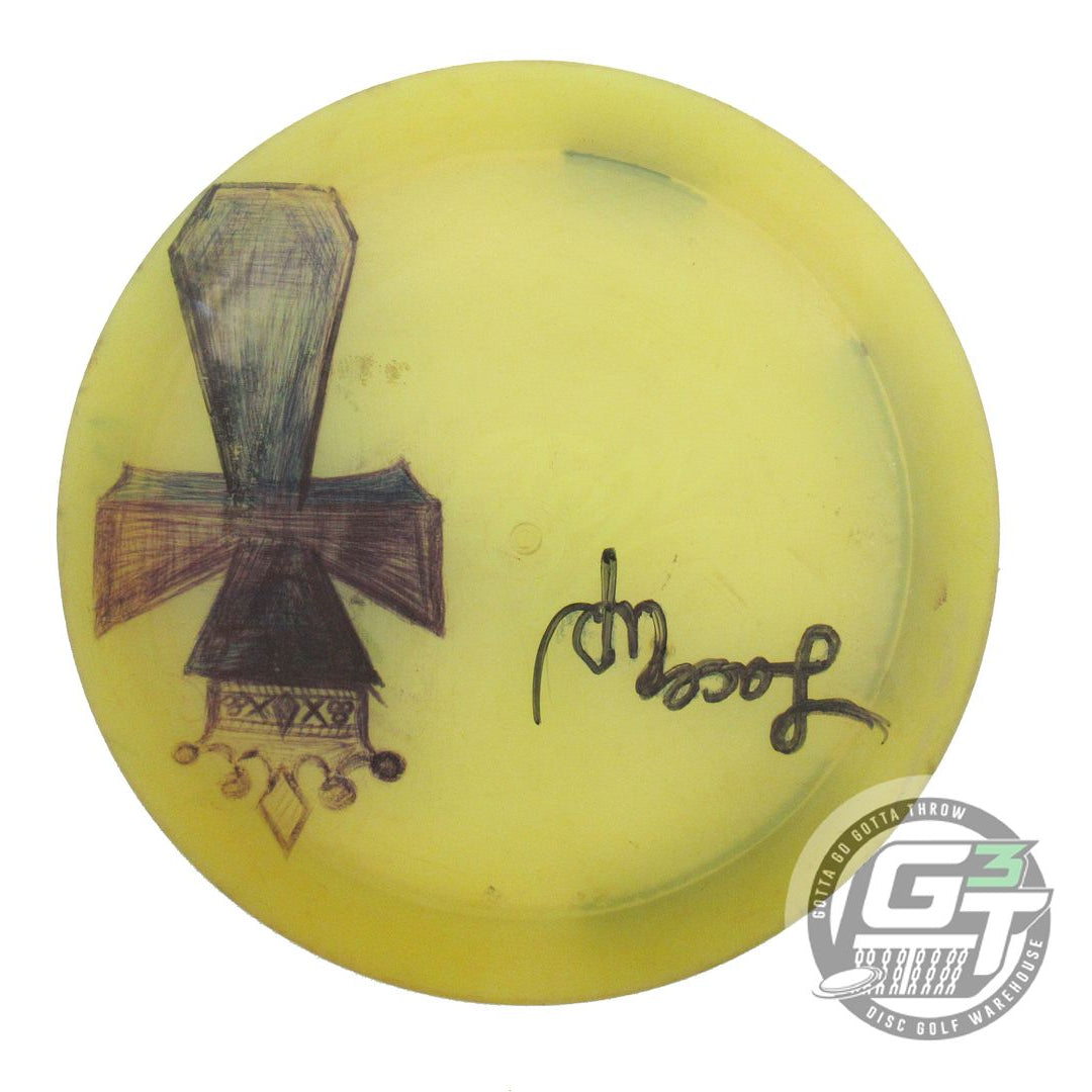 USED Latitude 64 Opto Flow 173g Yellow SHARPIE Distance Driver Golf Disc