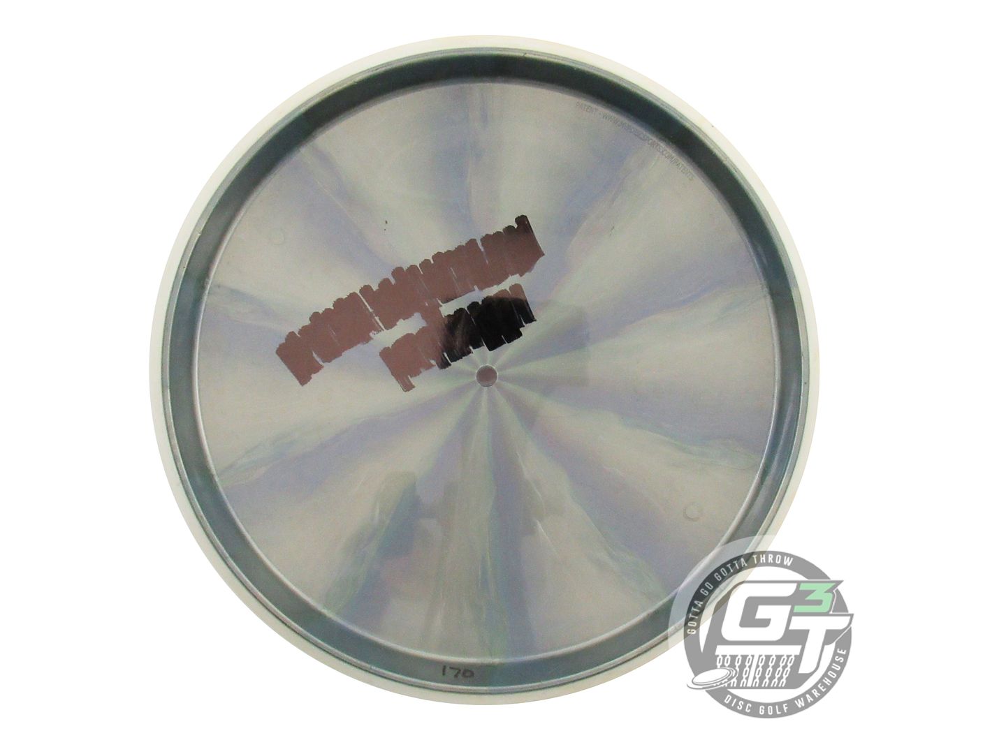 USED Axiom Discs Plasma Envy 170g Gray-Blue White Rim Putter Golf Disc