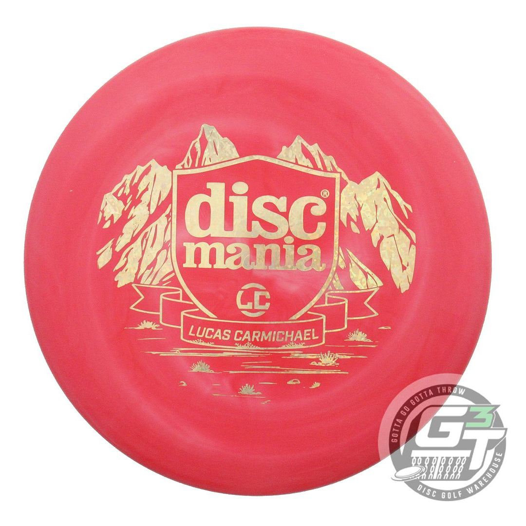 Discmania Limited Edition 2025 Shield Team Series Lucas Carmichael Swirl D-Line Flex 2 P2 Pro Putter Golf Disc (Individually Listed)