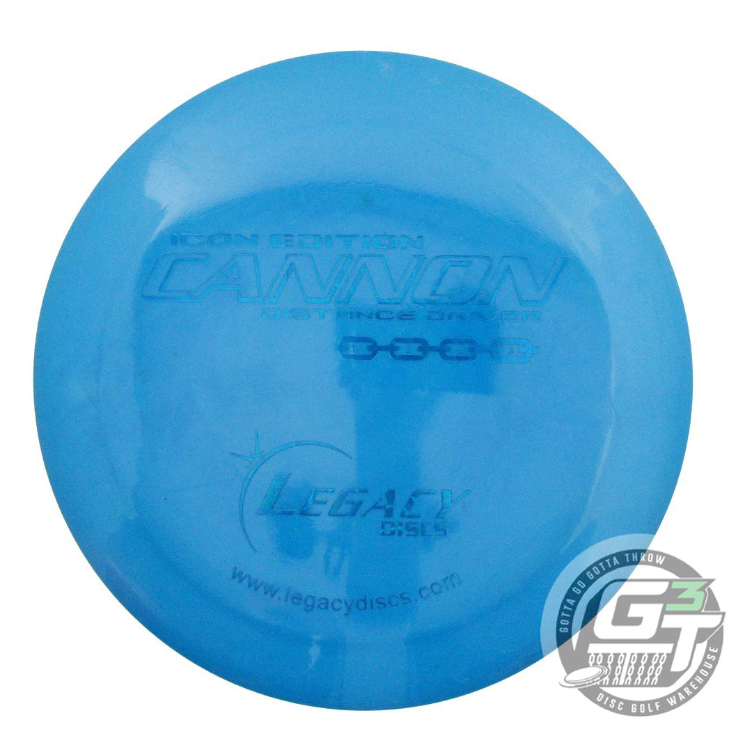USED Legacy Discs Icon Cannon 175g Blue Blue Foil Distance Driver Golf Disc