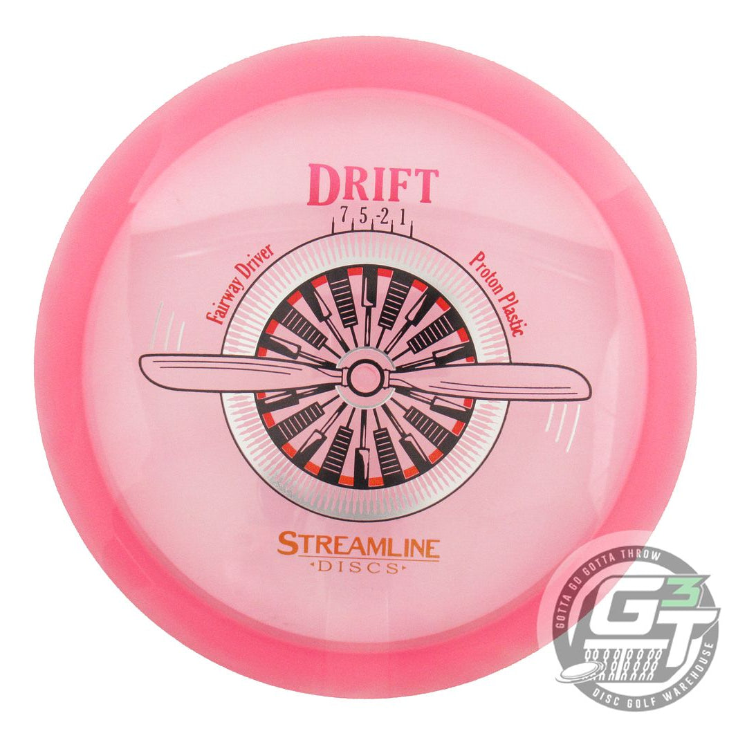 NOS Streamline Discs Proton Drift 175g Pink Distance Driver Golf Disc