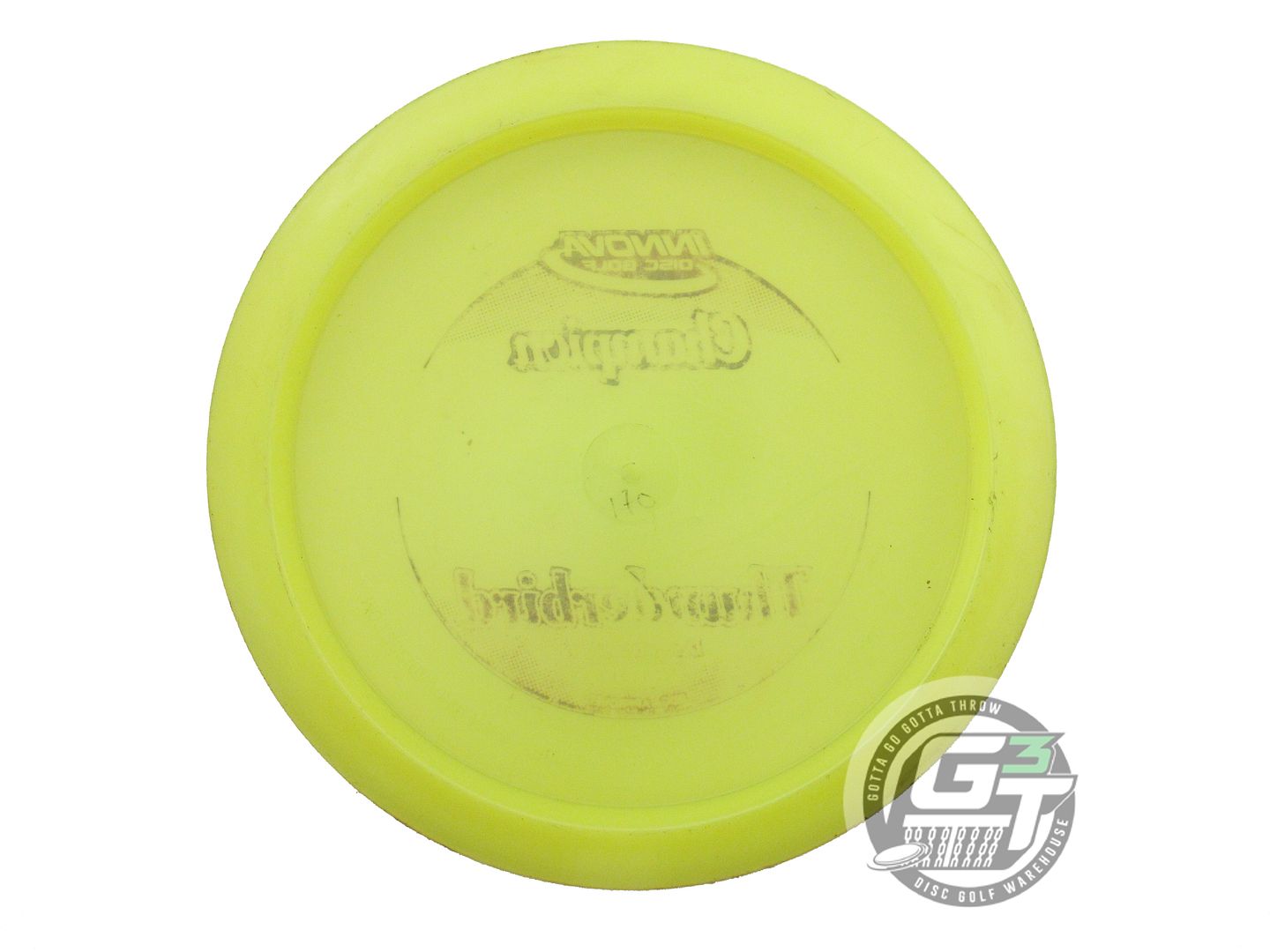 USED Innova Champion Thunderbird 170g Yellow Purple Foil Distance Driver Disc