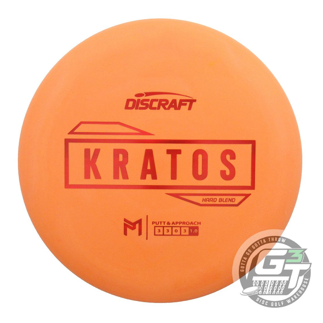 Discraft Paul McBeth Signature Putter Line Kratos Putter Golf Disc (Individually Listed)