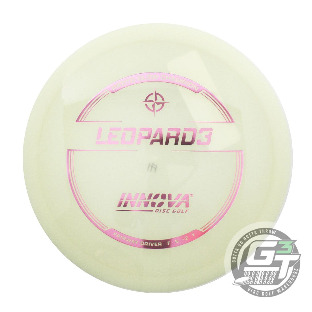 Innova Proto Glow Champion Leopard3 Fairway Driver Golf Disc (Individually Listed) - Gotta Go Gotta Throw