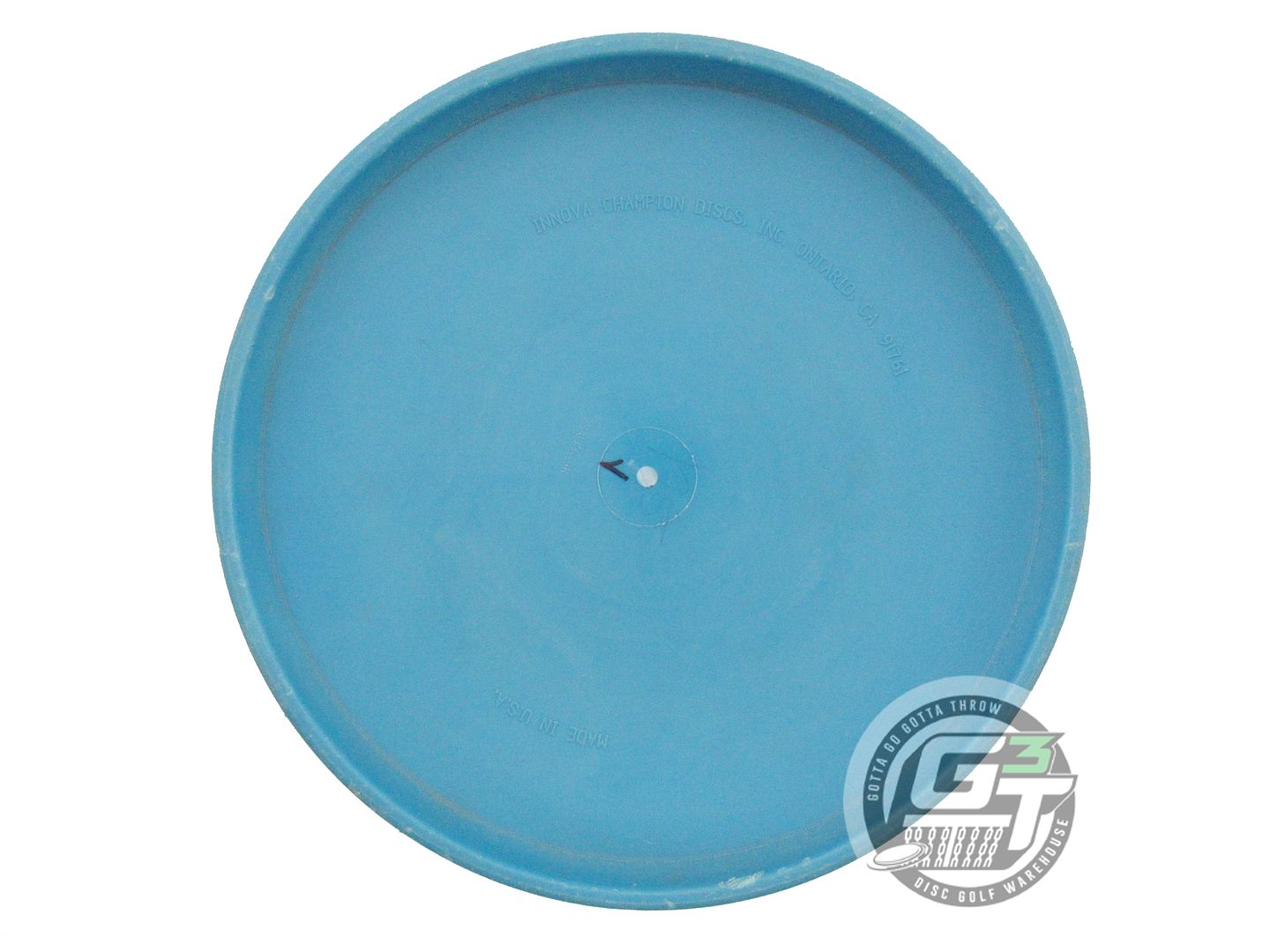 USED Innova DX Polecat 175g Teal Yellow Stamp Putter Golf Disc