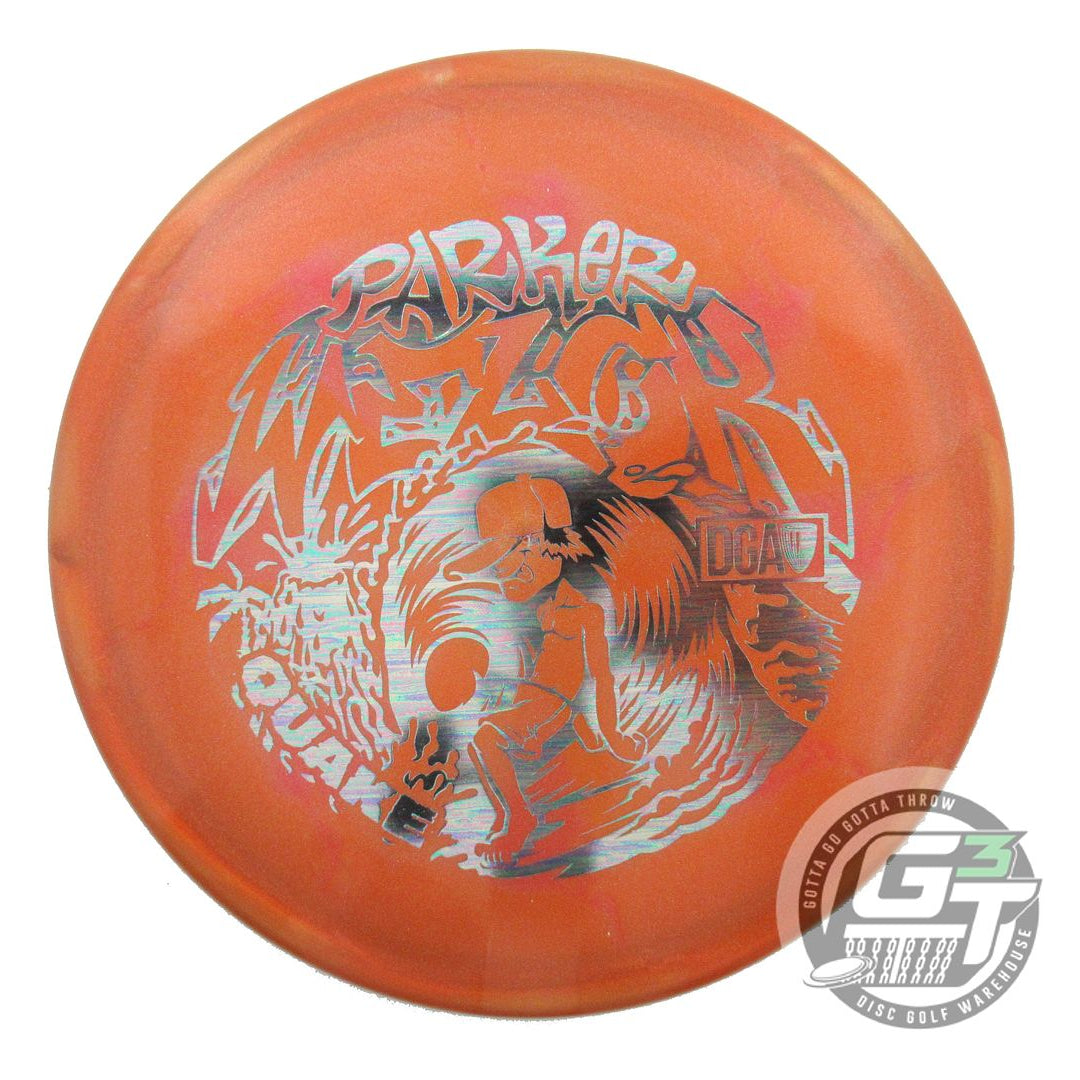 DGA Limited Edition 2024 Tour Series Parker Welck Swirl Tour Series Quake Midrange Golf Disc (Individually Listed)
