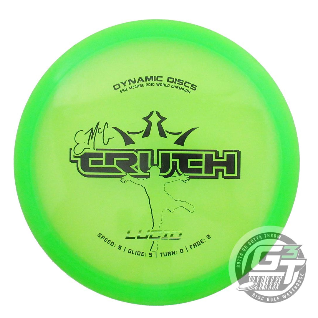 USED Dynamic Discs Lucid EMAC Truth 177g Lime Black Stamp Midrange Golf Disc