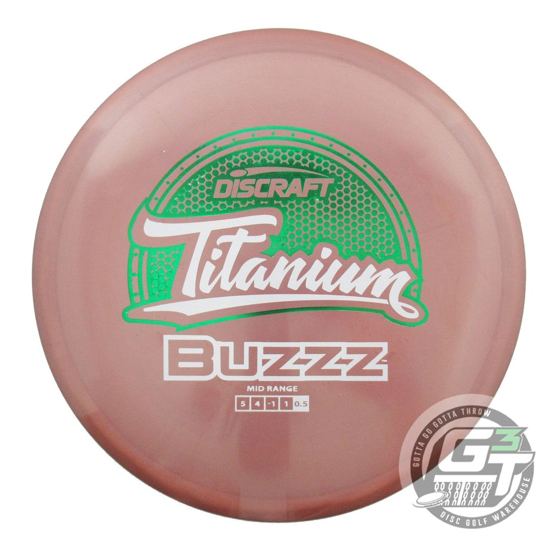 Discraft Titanium Buzzz Midrange Golf Disc (Individually Listed)