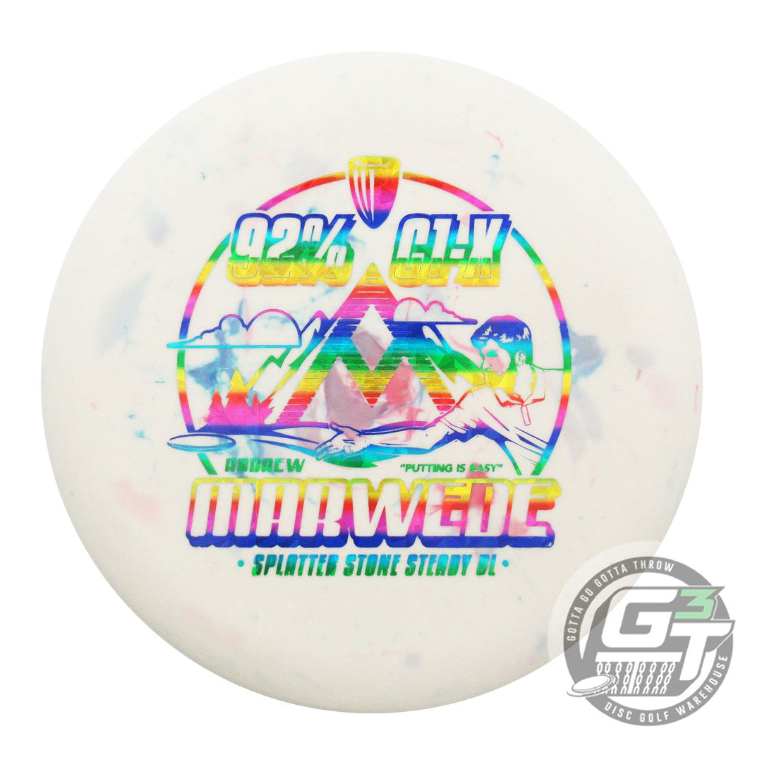 DGA Limited Edition Andrew Marwede DGPT C1-X Splatter Stone Line Steady BL Putter Golf Disc (Individually Listed)
