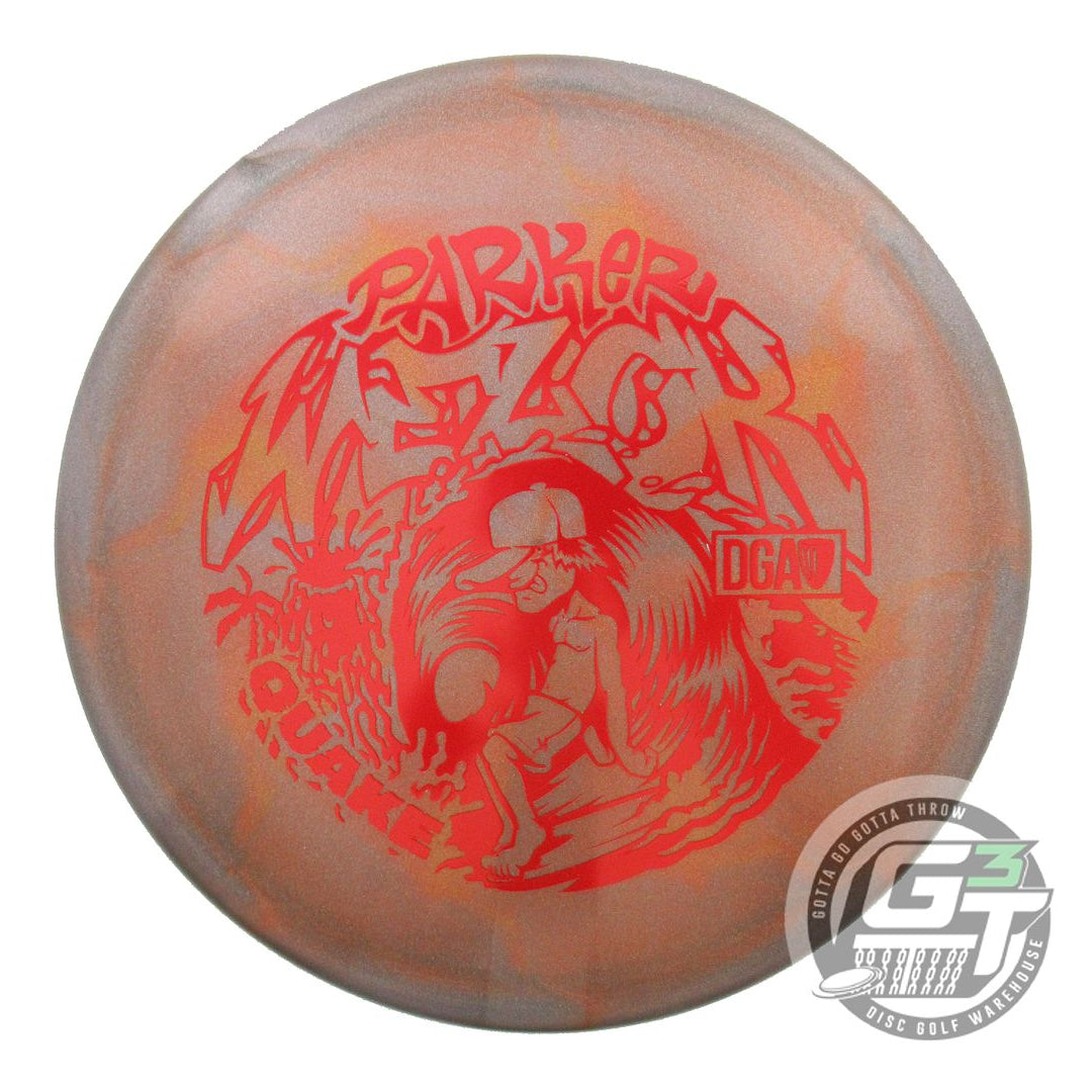 DGA Limited Edition 2024 Tour Series Parker Welck Swirl Tour Series Quake Midrange Golf Disc (Individually Listed)