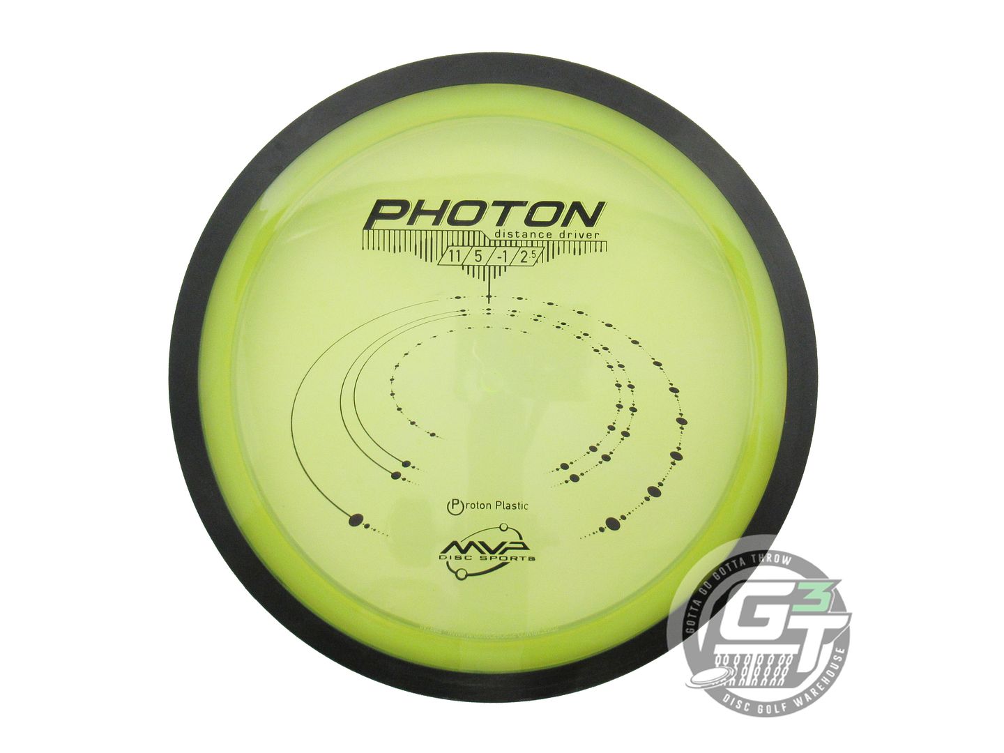 USED MVP Disc Sports Proton Photon 156g Yellow Distance Driver Golf Disc