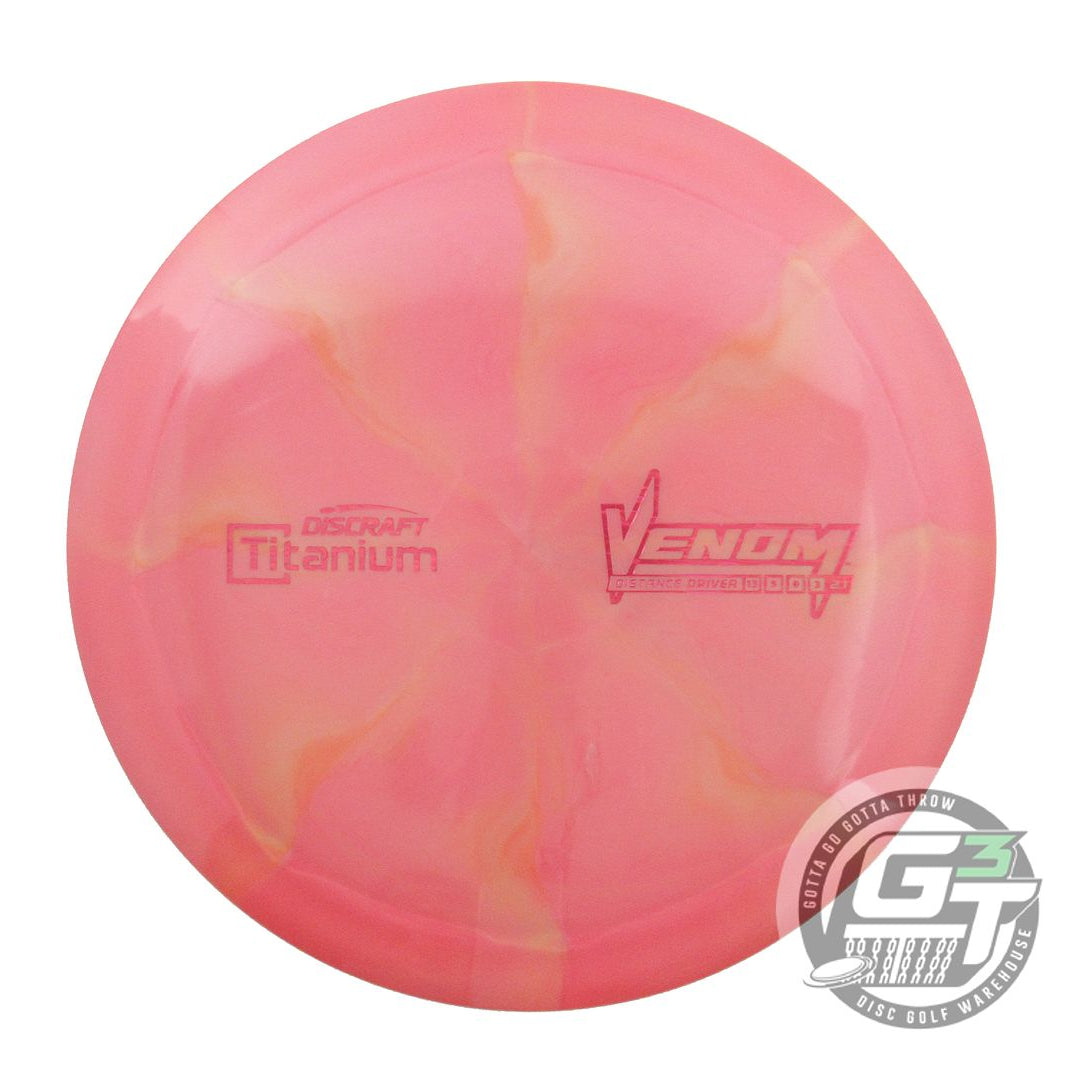 Discraft Titanium Venom Distance Driver Golf Disc (Individually Listed)