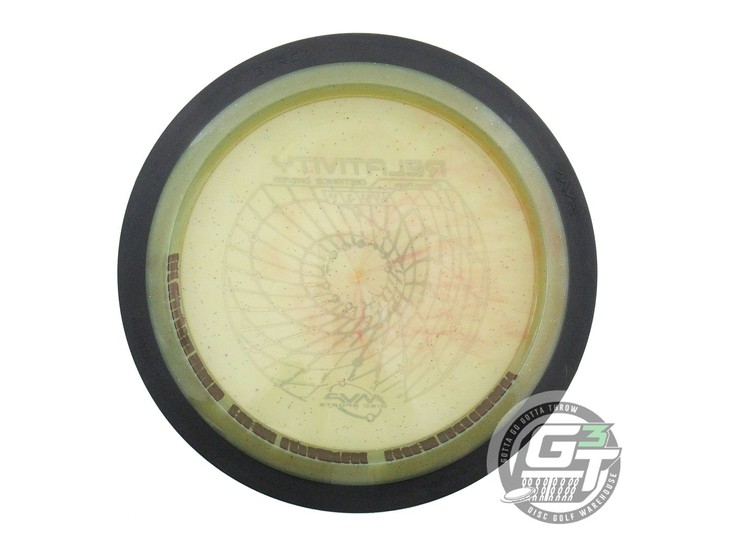 USED MVP Disc Sports Proton Relativity 175g Yellow Distance Driver Golf Disc