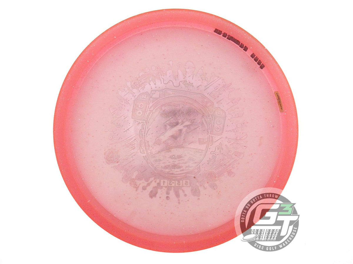 USED Discraft CryZtal Sparkle Meteor 179g Pink Rainbow Foil Midrange Golf Disc