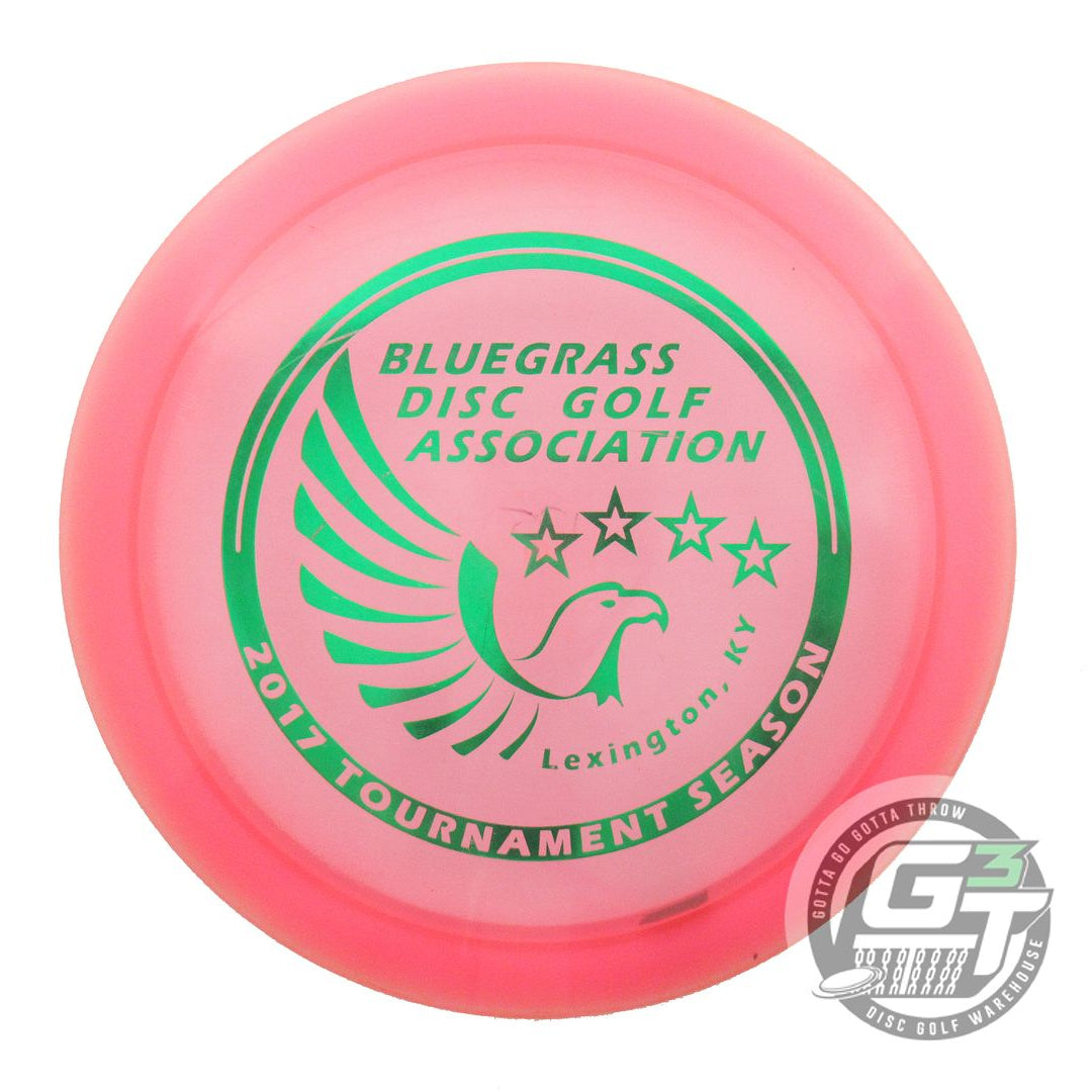USED Innova Champion Firebird 175g Pink Green Foil Distance Driver Golf Disc