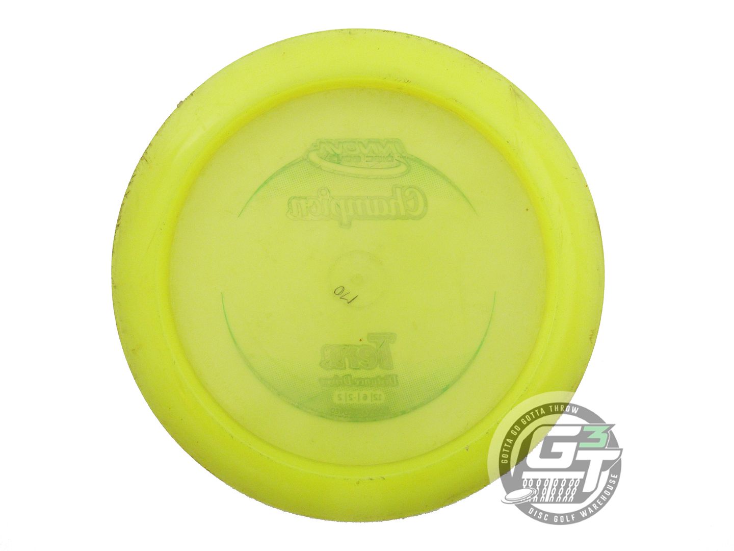 USED Innova Champion Tern 170g Yellow Green Foil Distance Driver Golf Disc