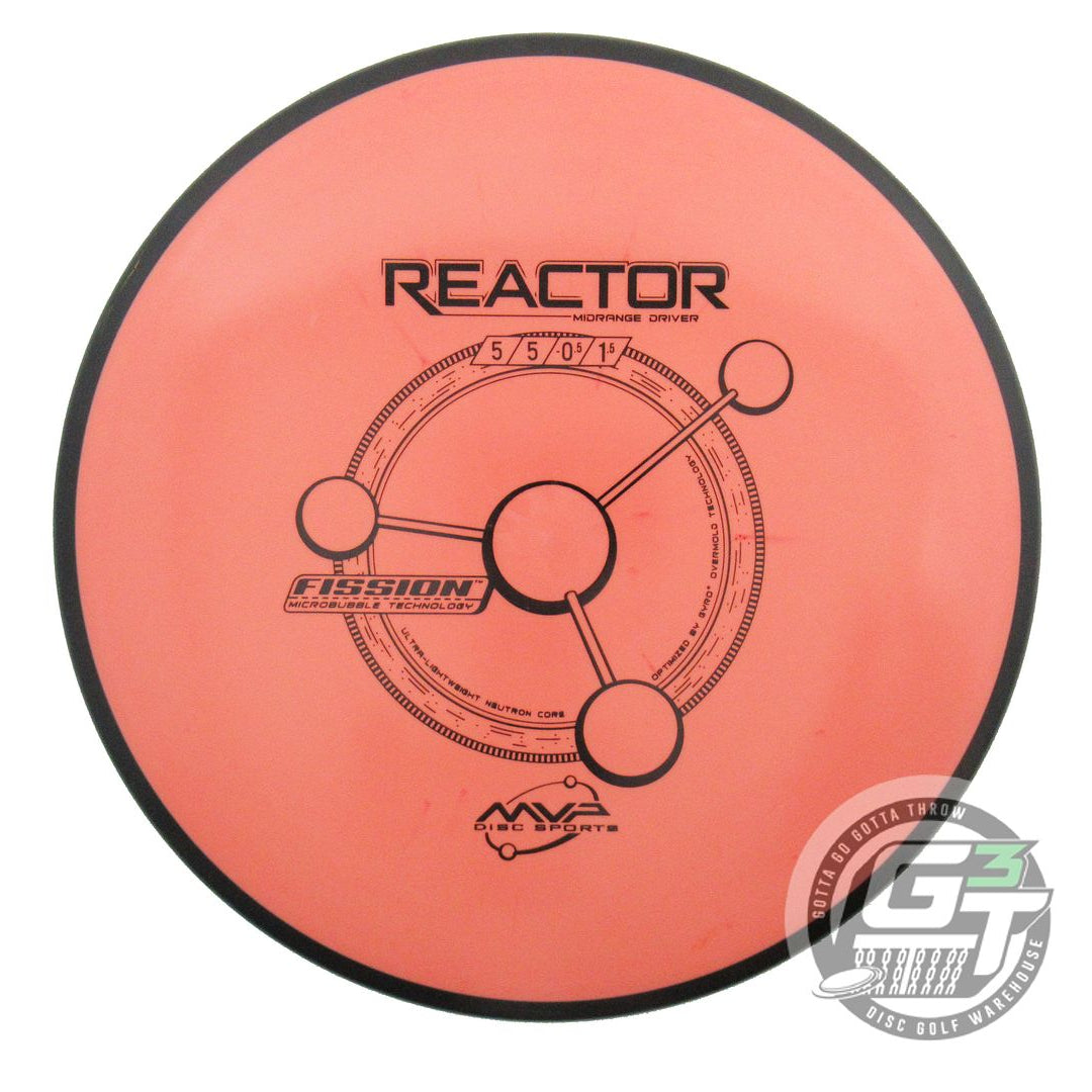 USED MVP Disc Sports Fission Reactor 156g Salmon Midrange Golf Disc