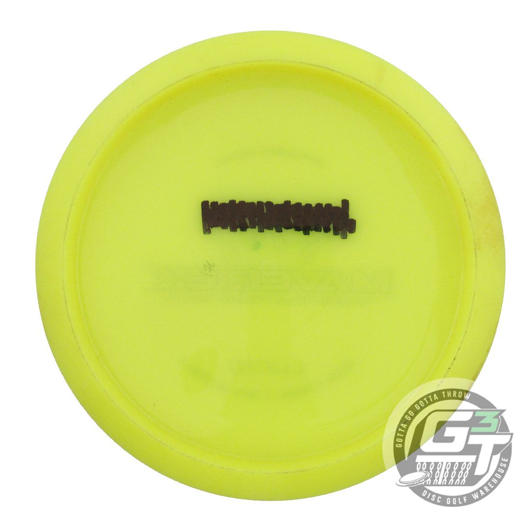 USED Dynamic Discs Lucid Maverick 176g Yellow Green Foil Distance Driver Disc