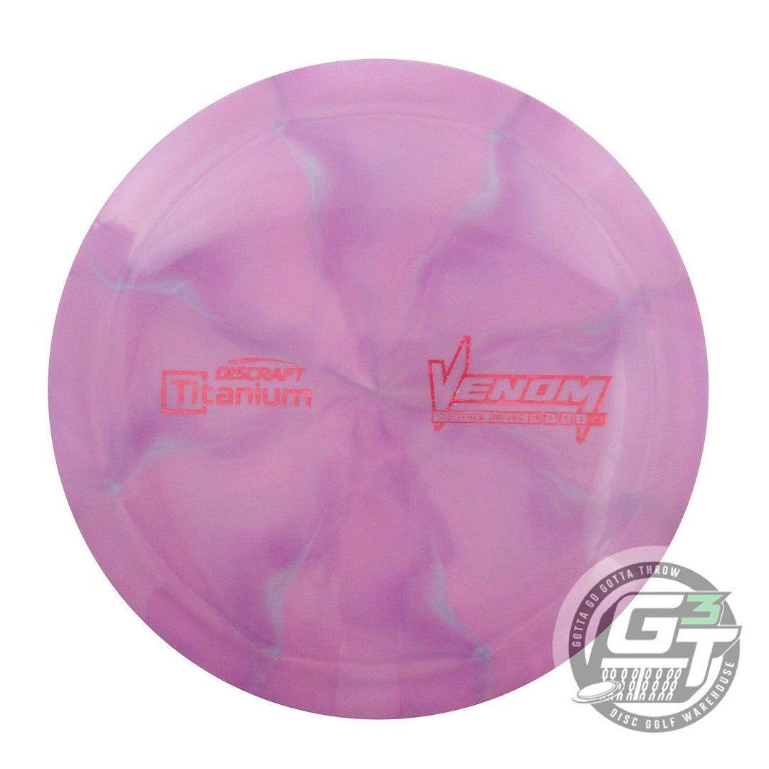 Discraft Titanium Venom Distance Driver Golf Disc (Individually Listed)