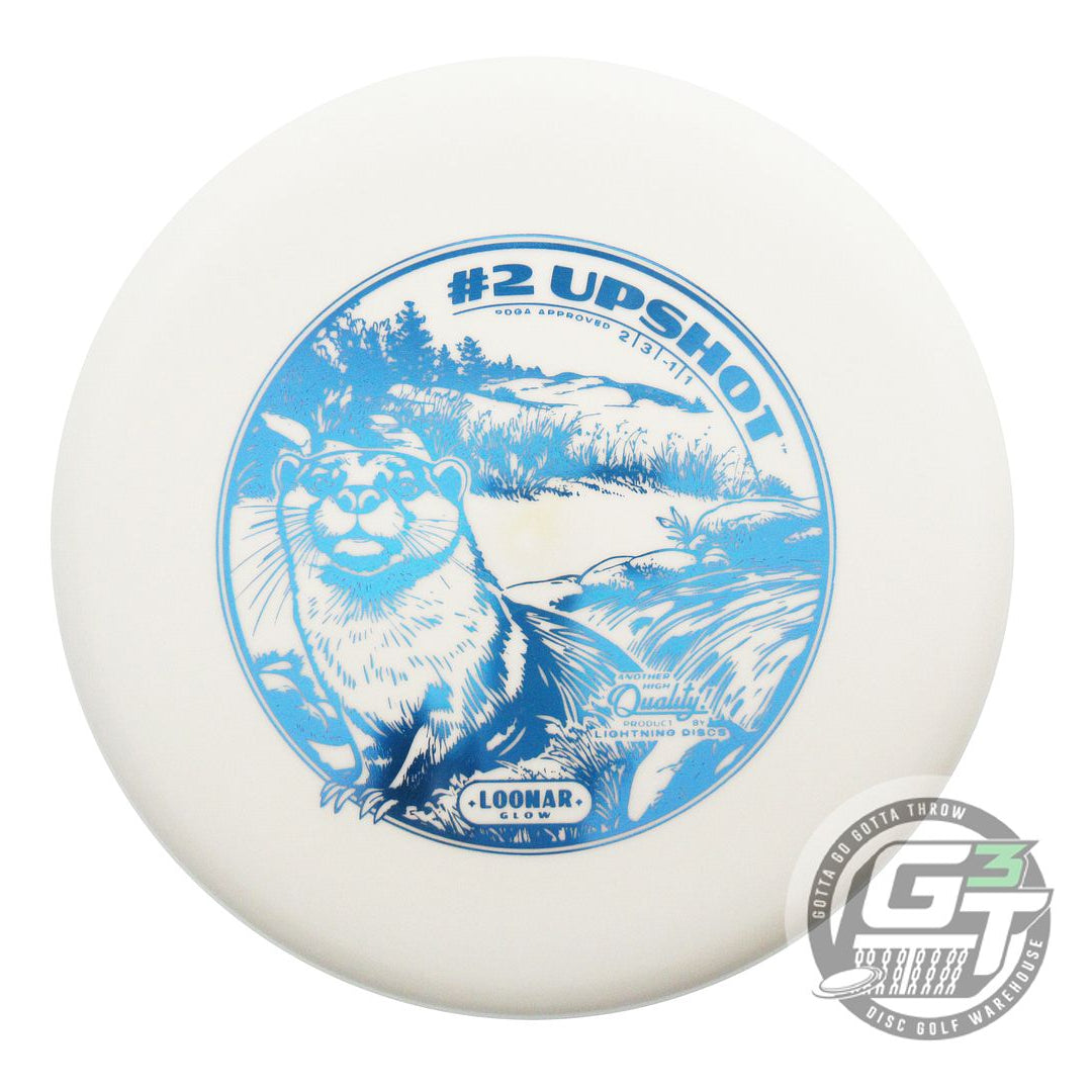 Lightning Loonar Glow #2 Upshot Putter Golf Disc (Individually Listed)