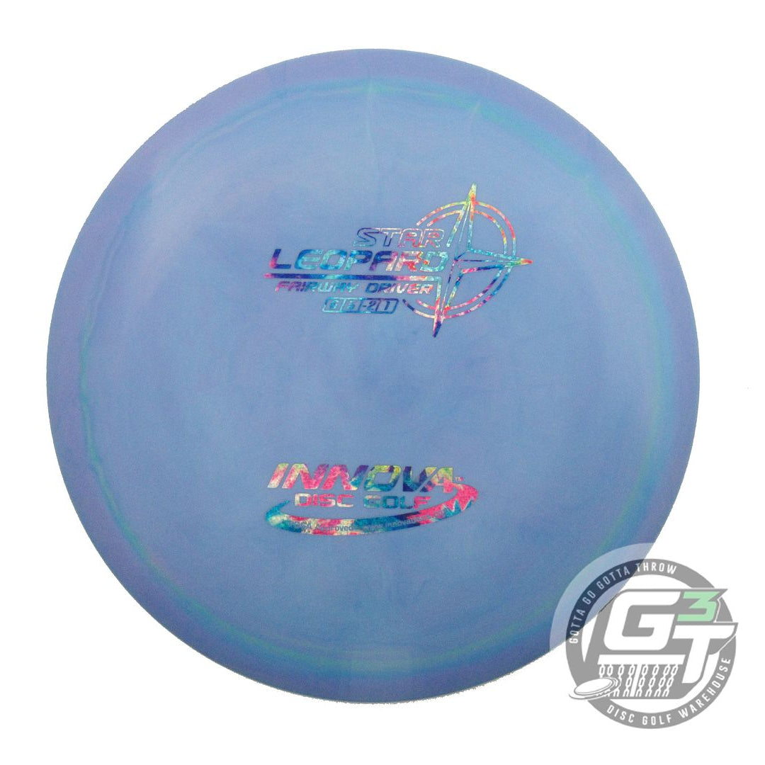 USED Innova Star Leopard 175g Blue Fireworks Foil Fairway Driver Golf Disc