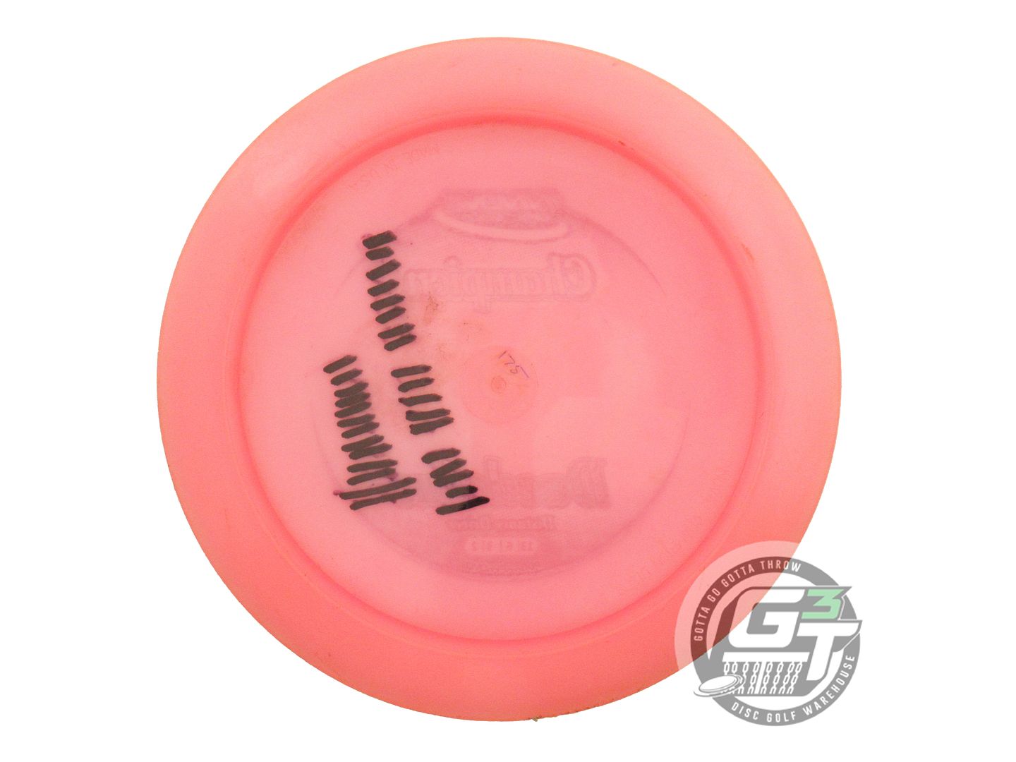 USED Innova Champion Daedalus 175g Pink Reptile Foil Distance Driver Golf Disc