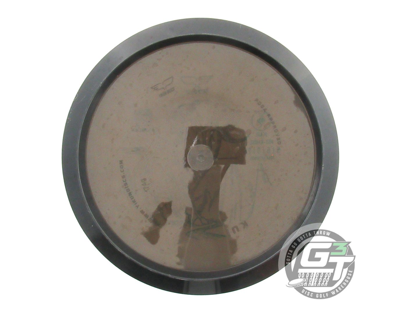 USED Yikun Disc Golf Phoenix Kui 174g Black Green Foil Midrange Golf Disc