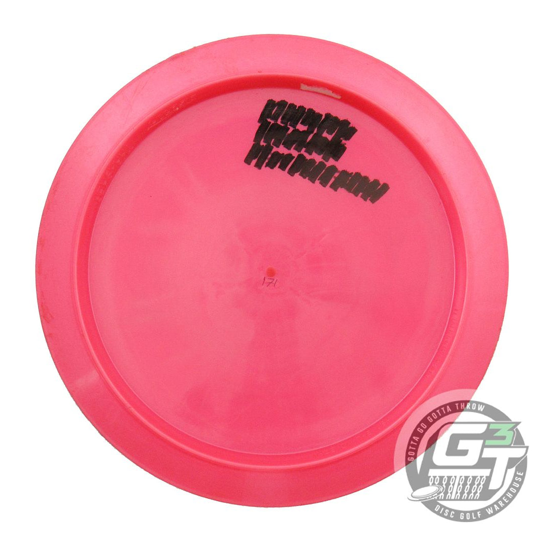USED Discraft Big Z Thrasher 171g Pink Rainbow Foil Distance Driver Golf Disc