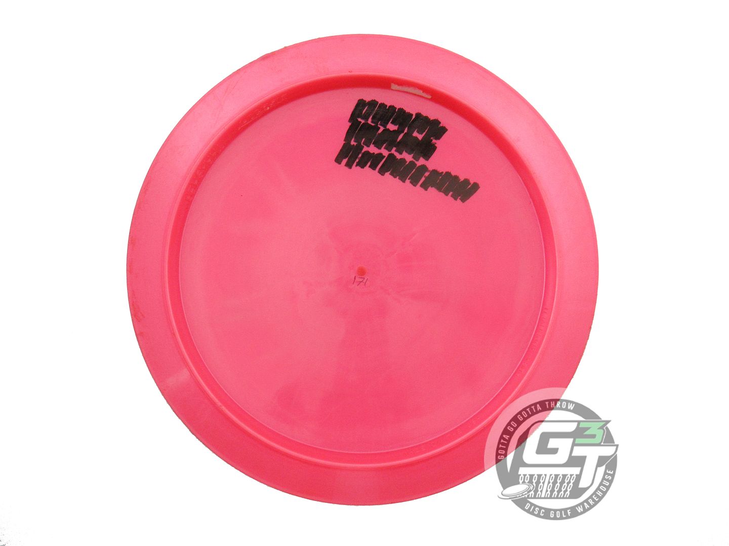 USED Discraft Big Z Thrasher 171g Pink Rainbow Foil Distance Driver Golf Disc