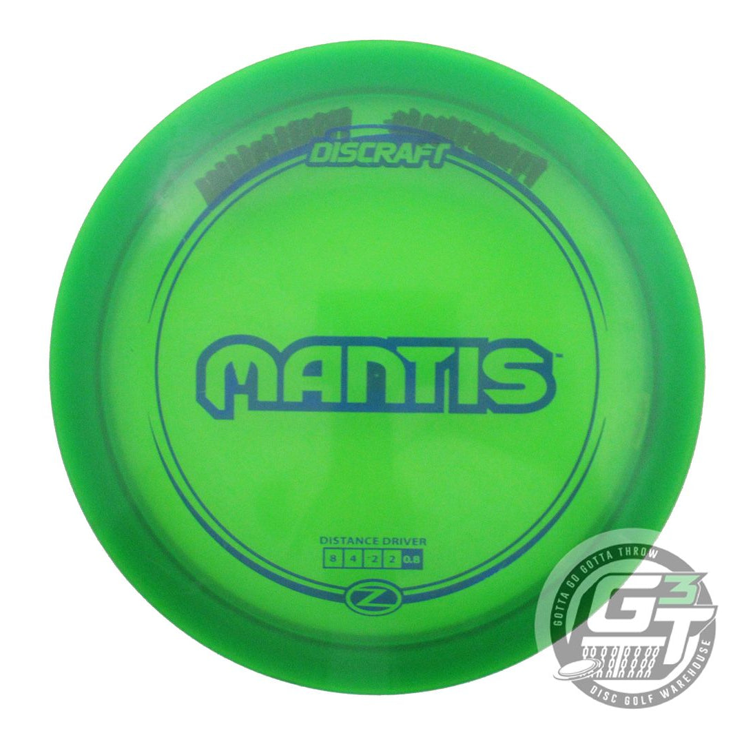 USED Discraft Z Mantis 167g Green Blue Stamp Fairway Driver Golf Disc