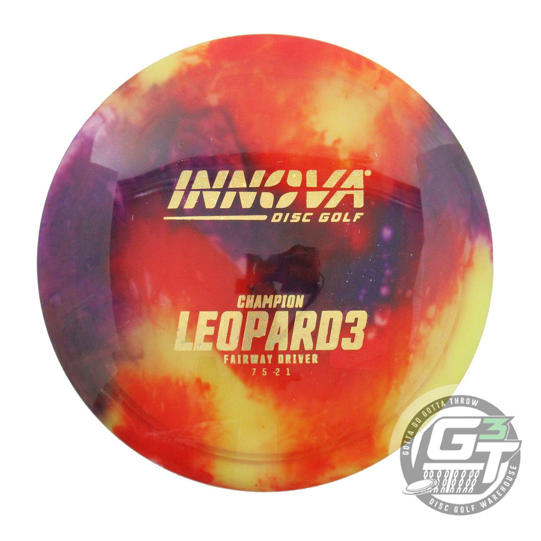 Innova I-Dye Champion Leopard3 Fairway Driver Golf Disc (Individually Listed) - Gotta Go Gotta Throw