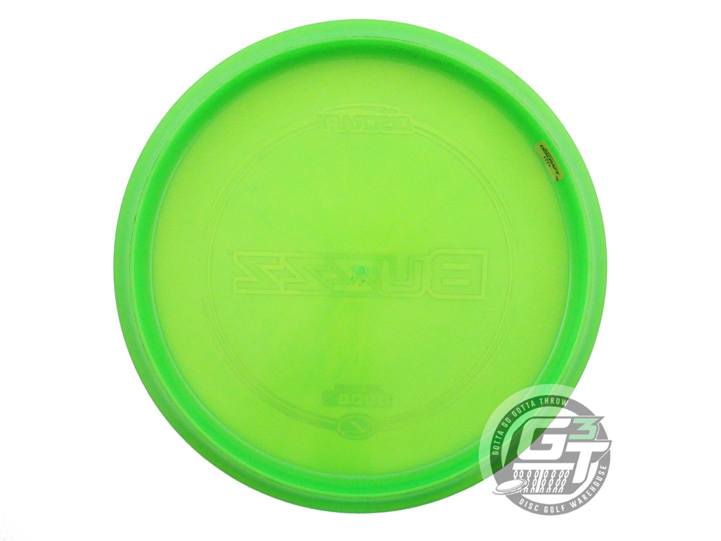 USED Discraft Z Buzzz 179g Lime Wonder Bread Foil Midrange Golf Disc