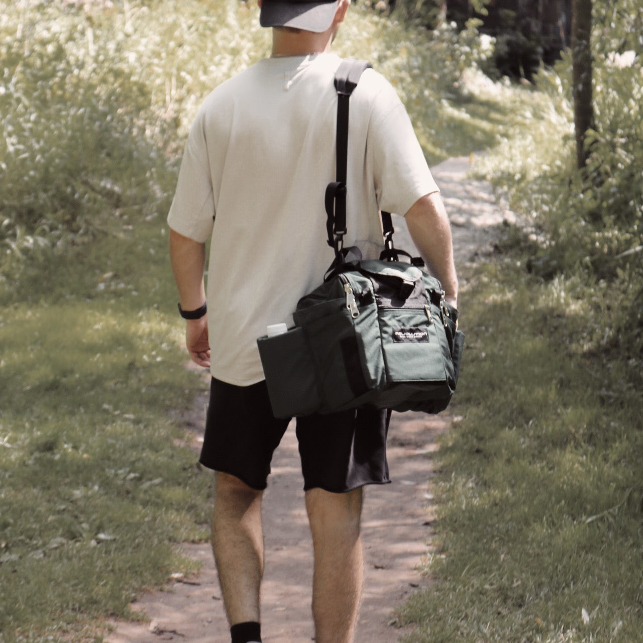 Revolution Mini Deluxe V3 Disc Golf Bag - Olive Green - Gotta Go Gotta Throw