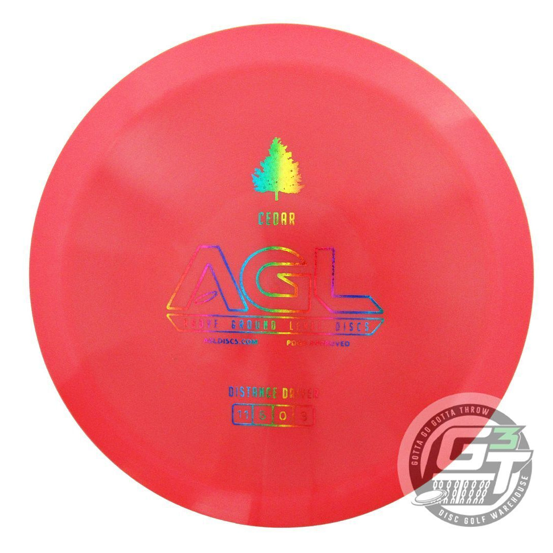 Above Ground Level Alpine Cedar Distance Driver Golf Disc (Individually Listed)
