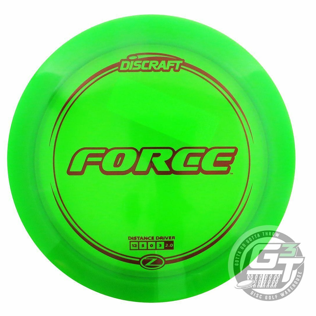 Discraft Elite Z Force Distance Driver Golf Disc (Individually Listed)