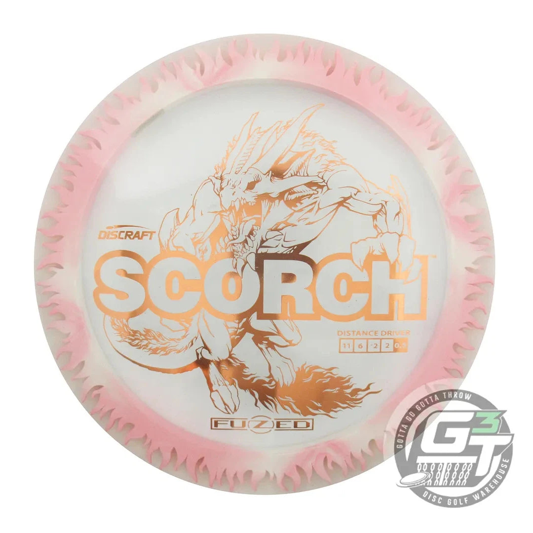 Discraft FuZed Line Scorch w/ Flame Pattern Distance Driver Golf Disc (Individually Listed)