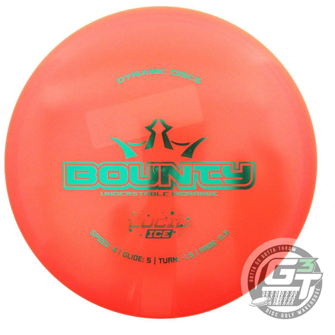 Dynamic Discs Glimmer Lucid Ice Bounty Midrange Golf Disc (Individually Listed)