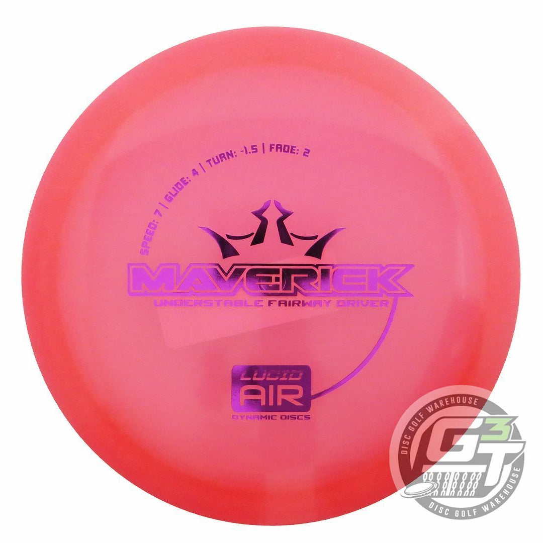 Dynamic Discs Lucid AIR Maverick Fairway Driver Golf Disc (Individually Listed)