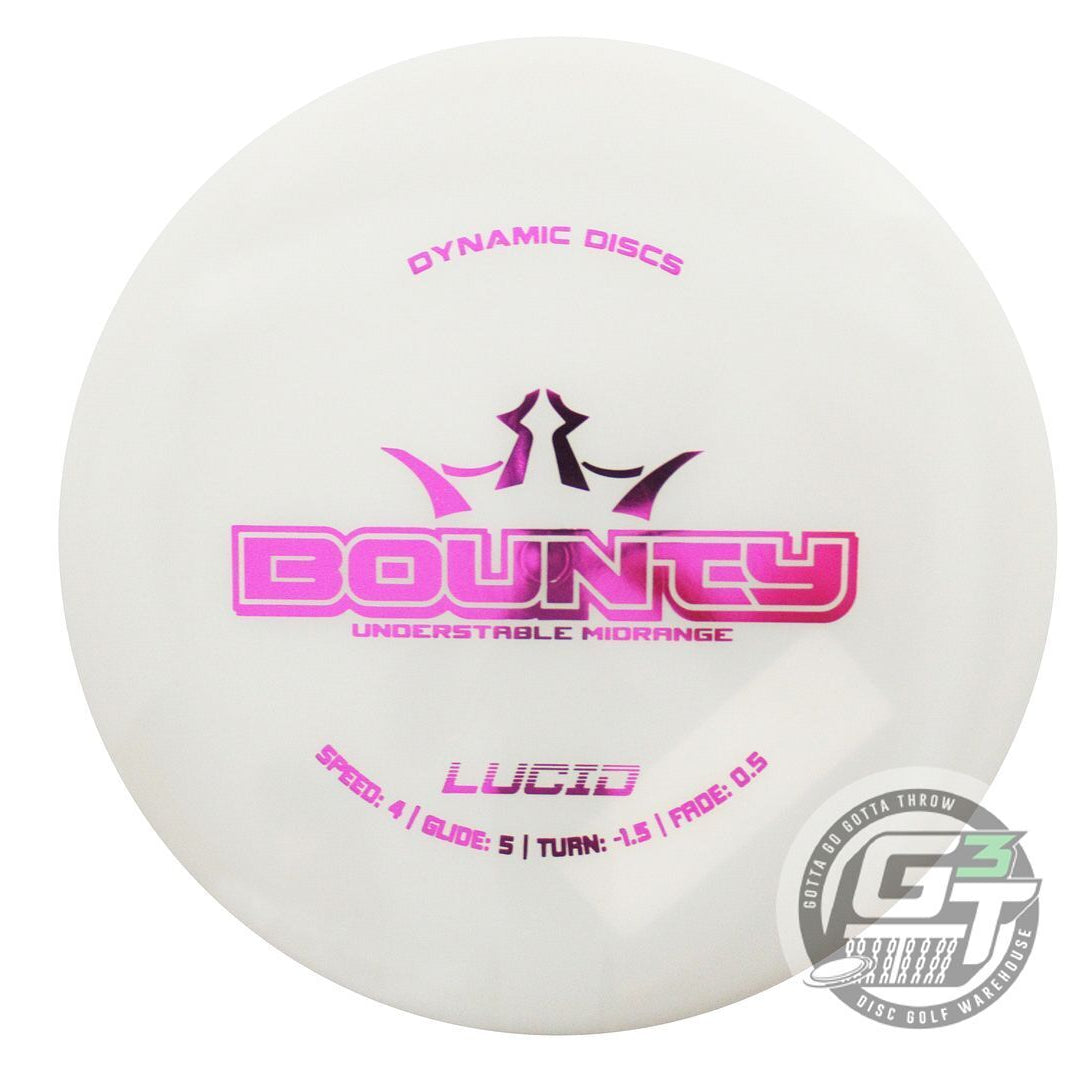 Dynamic Discs Lucid Bounty Midrange Golf Disc (Individually Listed)