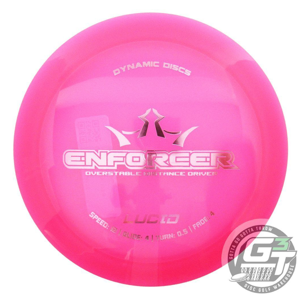 Dynamic Discs Lucid Enforcer Distance Driver Golf Disc (Individually Listed)