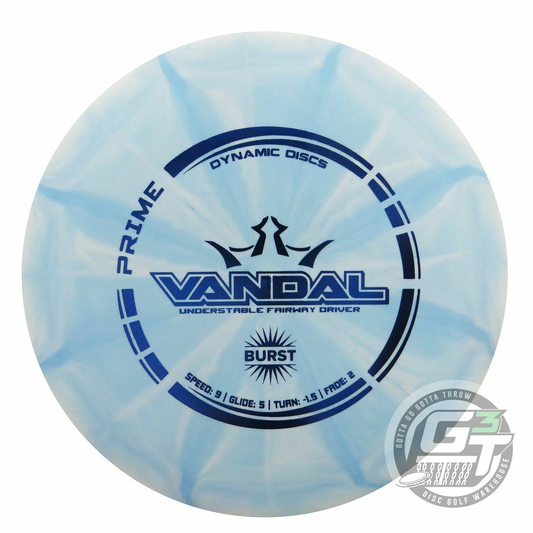 Dynamic Discs Prime Burst Vandal Fairway Driver Golf Disc (Individually Listed)