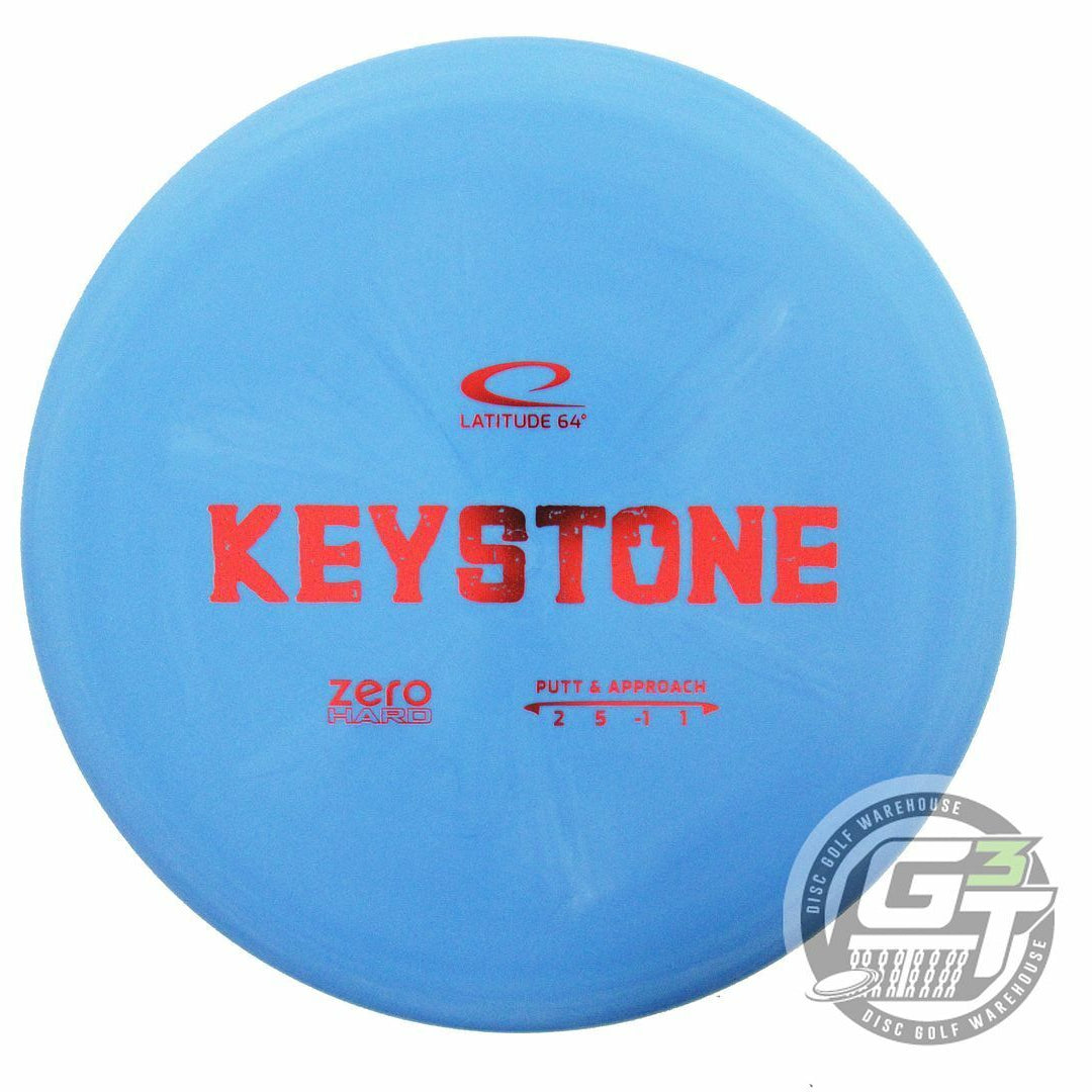 Latitude 64 Zero Line Hard Keystone Putter Golf Disc (Individually Listed)
