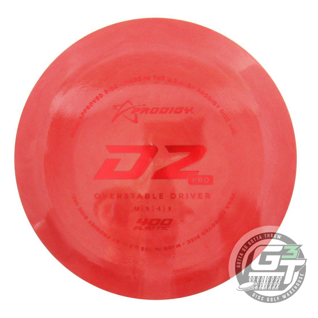 Prodigy 400 Series D2 Pro Distance Driver Golf Disc (Individually Listed)