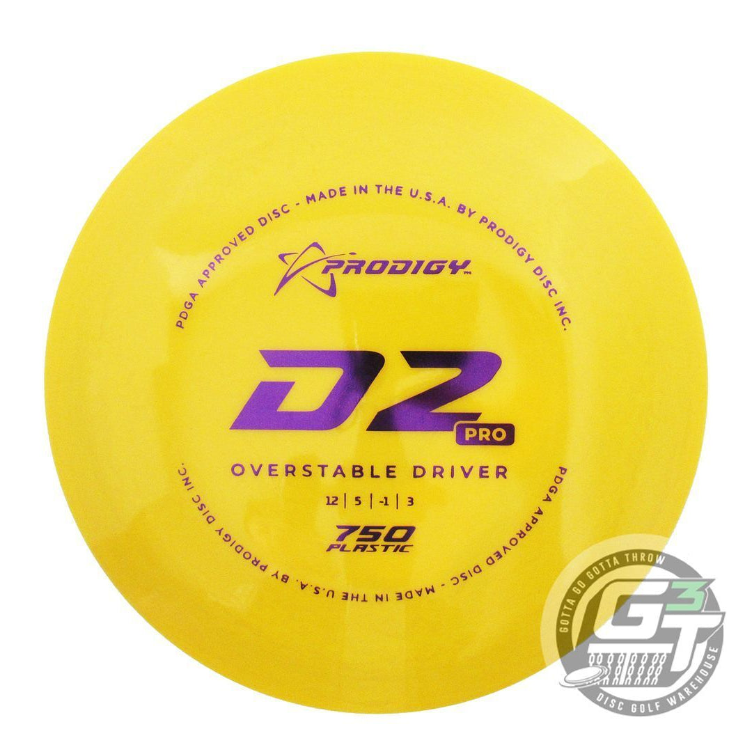 Prodigy 750 Series D2 Pro Distance Driver Golf Disc (Individually Listed)