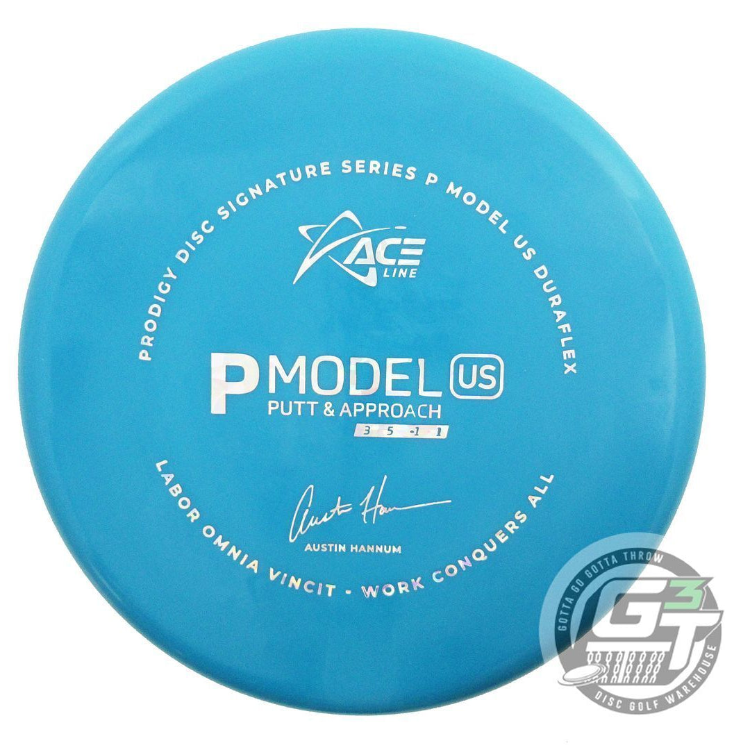 Prodigy Limited Edition 2022 Signature Series Austin Hannum Ace Line DuraFlex P Model US Putter Golf Disc (Individually Listed)
