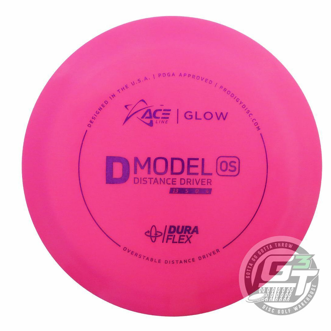 Prodigy Ace Line Glow DuraFlex D Model OS Distance Driver Golf Disc (Individually Listed)