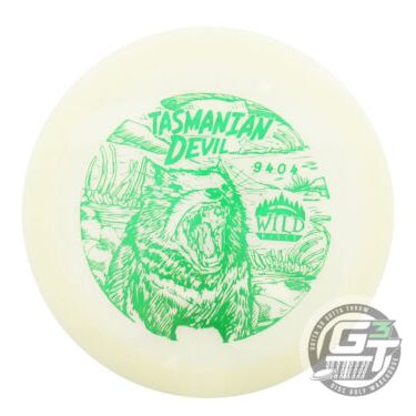 Wild Discs Nuclear Glow Tasmanian Devil Fairway Driver Golf Disc (Individually Listed)